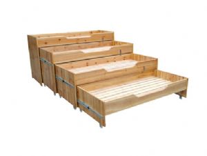 點擊查看詳細信息<br>標題：四層幼兒推拉床HL-7016 閱讀次數：6876