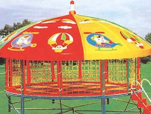 點擊查看詳細信息<br>標題：圓形現代蹦床 HL-6258 閱讀次數：7103