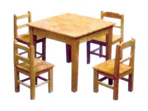 點擊查看詳細信息<br>標題：四人方桌HL-7009 閱讀次數：7457